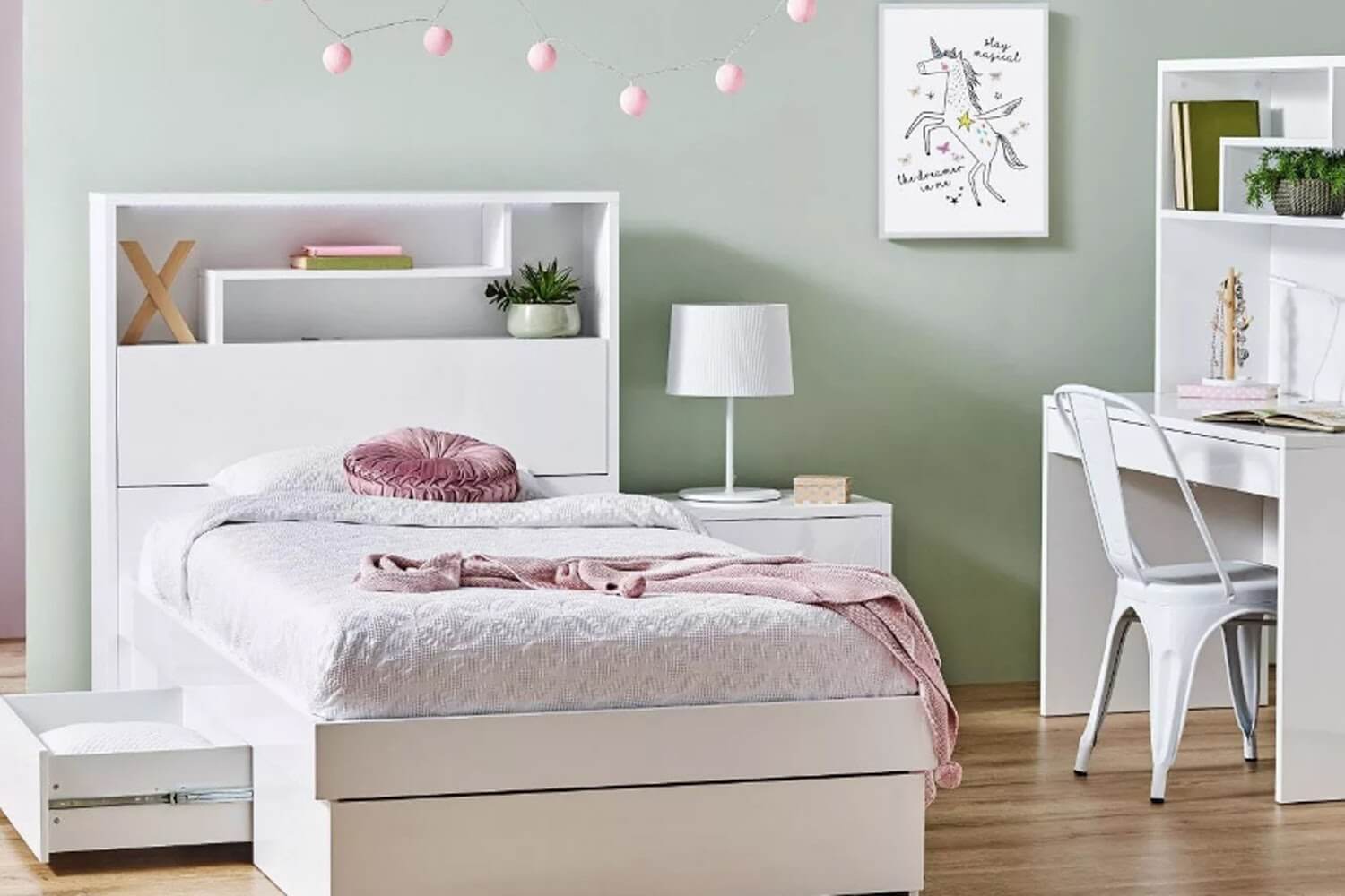 Giường gỗ 1m2 2m có thiết kế đơn giản